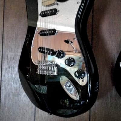 Fender Standard Stratocaster MIM Mirror PG 1998 - 2005 - Black image 12