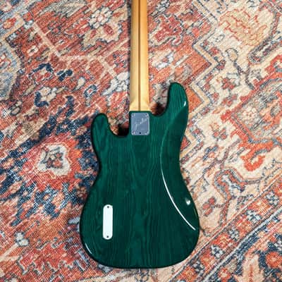 Fender 1983 Elite Precision Bass II, Emerald Green w/ OHSC, Used image 5