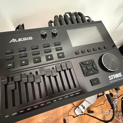 Alesis Strike Pro Special Edition Module w/ Power Supply Harness Back Plate image 2