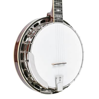 Gold Tone OB-3RF/L Mastertone Orange Blossom Twanger Pre-War Resonator Banjo with Case (Left-Handed) image 2