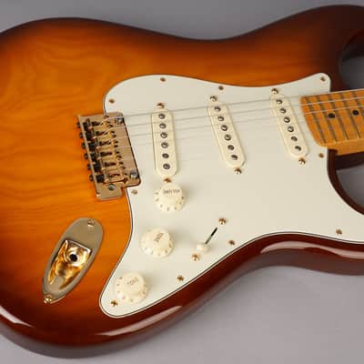 Fender American 75th Anniversary Stratocaster - 2021 - Bourbon Burst w/OHSC image 15