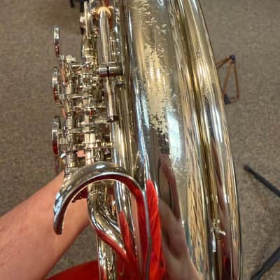 Yamaha YHR-668NII Professional Double French Horn 2010s - Nickel Silver image 6