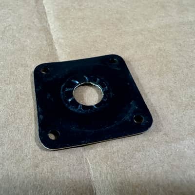 Gibson Vintage 1950's Les Paul Custom Special Junior Black Input Jack Plate 1955 1956 1957 1958 1959 image 4