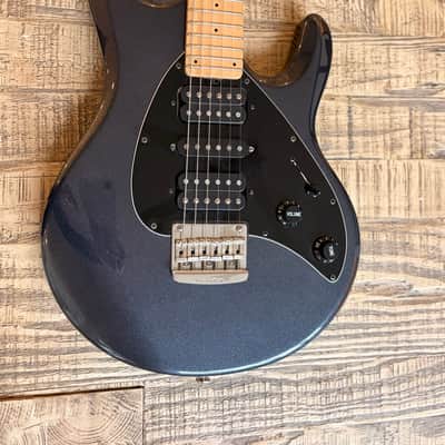Ernie Ball Music Man Silhouette 2013 - Sapphire Black image 5