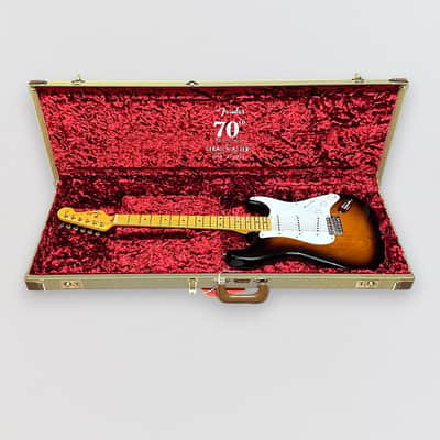 Fender 70th Anniversary American Vintage II 1954 Stratocaster Electric Guitar 2024 - Sunburst image 9