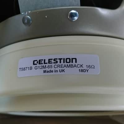 Celestion Creamback G12M-65 *Pair* Made In UK image 4