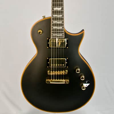 ESP LTD EC-1000VBD Electric Guitar Vintage Black with Free Pro Setup image 1