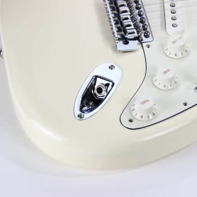 2012 Fender Made in Mexico Stratocaster Olympic White MIM -- Mexican Strat, Maple Neck, Hardshell Case! Bild 22