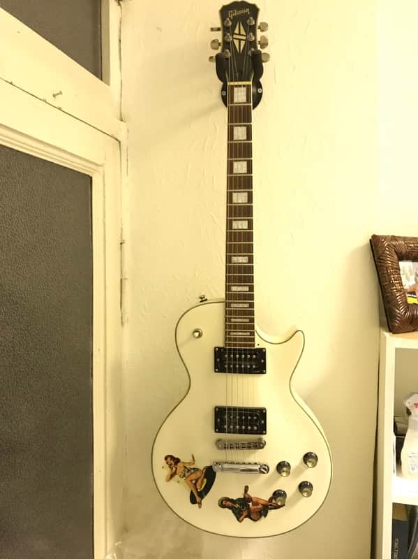 Epiphone Les Paul Custom Alpine White Gibson Steve Jones Sex Pistols image 1