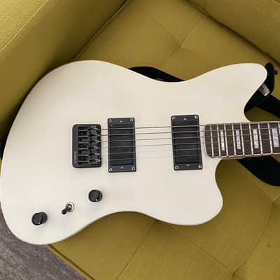 Black 35 Jazzmaster Custom-built in USA 2018 Matte Vintage White w/ case image 2