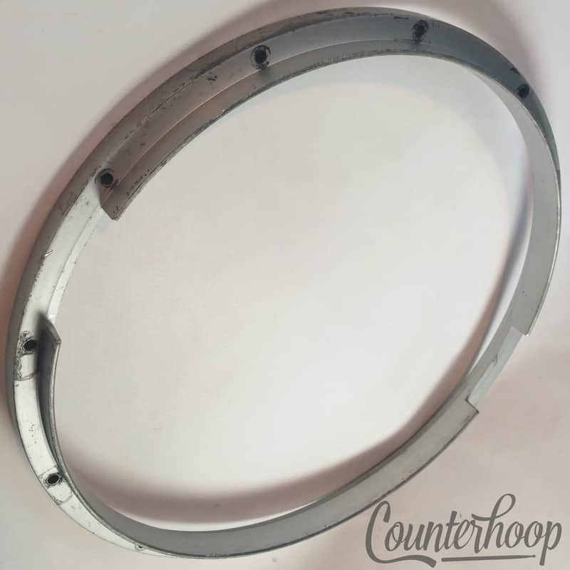 *Yamaha 14" Die-Cast 12-Lug Snare Drum Resonant Rim/Hoop Marching Japan 1lb 15oz image 1