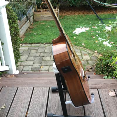 Zager Acoustic-Electric "Parlor" (Truly a 12-Fret 00-000 Size) 2020 Mahogany image 10