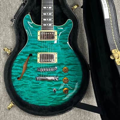Hamer Custom Shop Artist Custom (2004) - Transparent Teal #53727 with Original Hard Case image 13