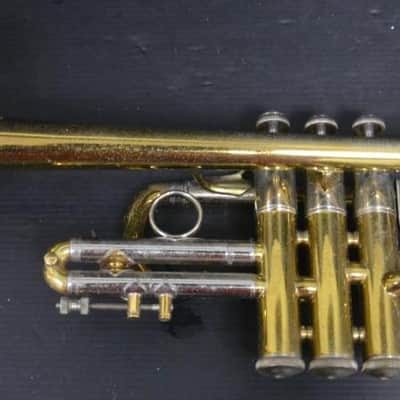 Trompeta Mib/Re Bach Stradivarius 304 Corporation Lacada en muy buen estado image 2