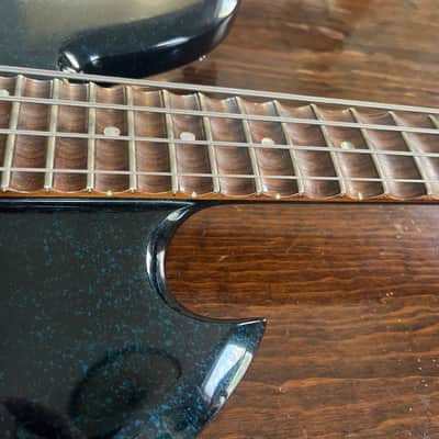 B.C. Rich Mockingbird Neck Through US made Bass Rare Scalloped 1987-1989 MIA image 15