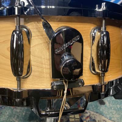 Slingerland - 1980s 5.5x14" Radio King (Reissue) 3-Ply Maple 10-Lug Snare Drum image 7
