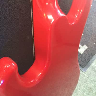 Gibson V 5 String Bass Guitar RED w/ original case image 5