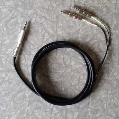 Mogami 10 Ft Insert Y-Cable – 1/4” TRS to dual 1/4” TS image 1