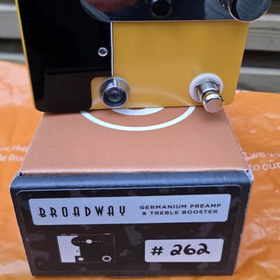 Coppersound Pedals Broadway Treble Booster & Germanium Preamp - w/box, like new Free UK Shipping! image 1