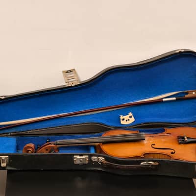 Antique violin. Bohuslav Lanter. Bohuslav Lantner 1910 - Natural Varnish image 5
