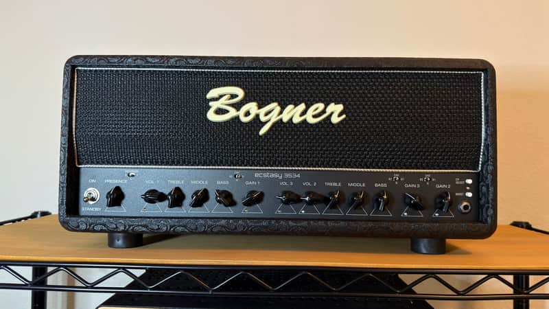 Bogner Ecstasy 3534 3-Channel 35-Watt Guitar Amp Head image 1