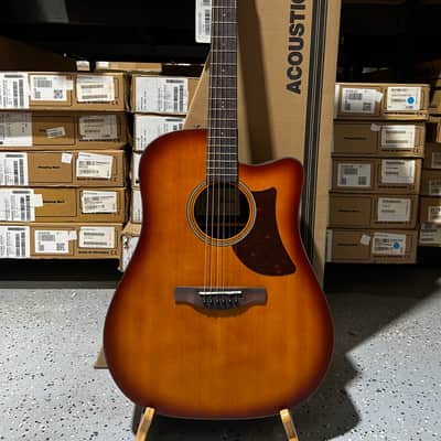 Ibanez Silver cadet szw300bs 00s - acoustic guitar made in korea