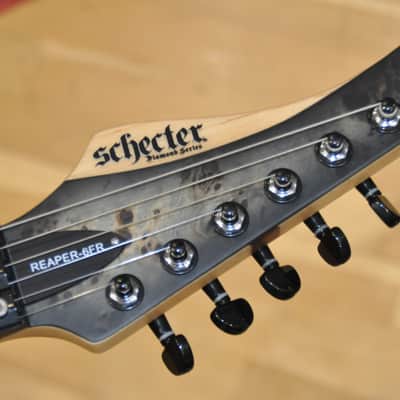 SCHECTER Reaper 6 FR Satin Charcoal Burst  / Reaper-6 Floyd Rose / IW24080217 image 8
