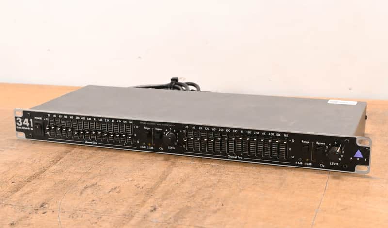ART 341 Dual-Channel 15-Band 2/3 Octave Graphic Equalizer CG01GW2 image 1
