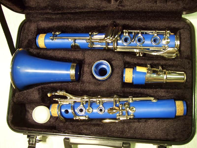 Blue clarinet image 1
