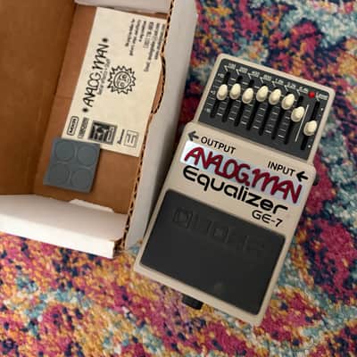 Analogman Boss GE-7 Equalizer with Mod 2008 - 2020 - Grey image 3