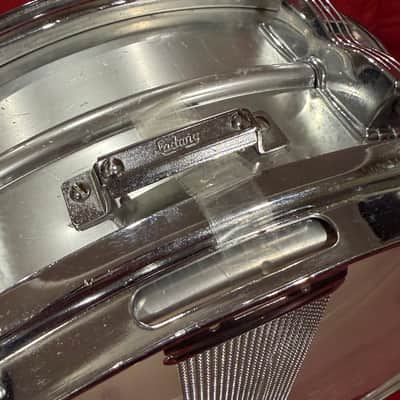 1969 Ludwig No. 404 Acrolite 5x14" Snare Drum with Keystone Badge image 19
