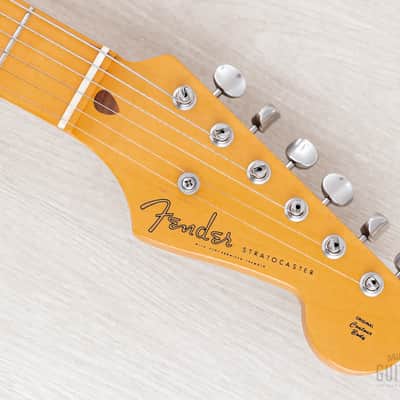 2000 Fender Stratocaster ‘54 Vintage Reissue ST54-95LS Blackie Specs, Near-Mint w/ USA Lace Sensors, Japan CIJ image 3