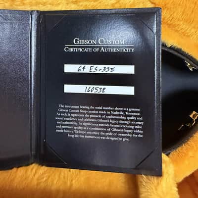 Gibson Custom 1964 ES-335 Reissue VOS - Sixties Cherry image 14