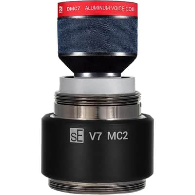 Liquid Audio sE Electronics V7 MC2 Mic Capsule for Sennheiser Wireless Bundle with Pig Hog PHM10 8mm Mic Cable Polishing Cloth image 6