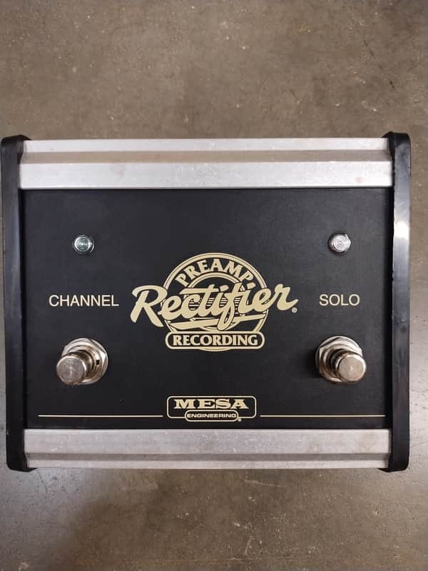 Mesa Boogie Bargain! $99 Preamp Recording Rectifier Foot Switch
