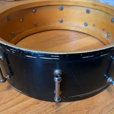 Ludwig Professional Standard 5”x14” 1930’s - Black Lacquer image 12