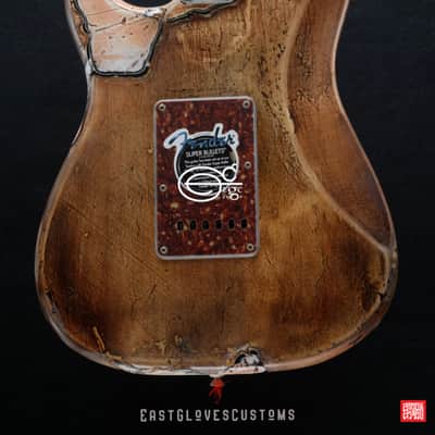 Fender Stratocaster 60th Anniversary Shell Pink Heavy Aged Relic by East Gloves Customs image 11