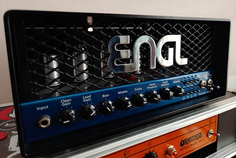 Engl E658 Steve Morse Signature 20 2-Channel 20-Watt Guitar Amp Head 2024 - Present - Blue / Black image 1