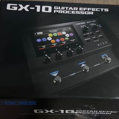 Boss GX-10 Guitar Effects Processor 2024 - Present - Black image 2