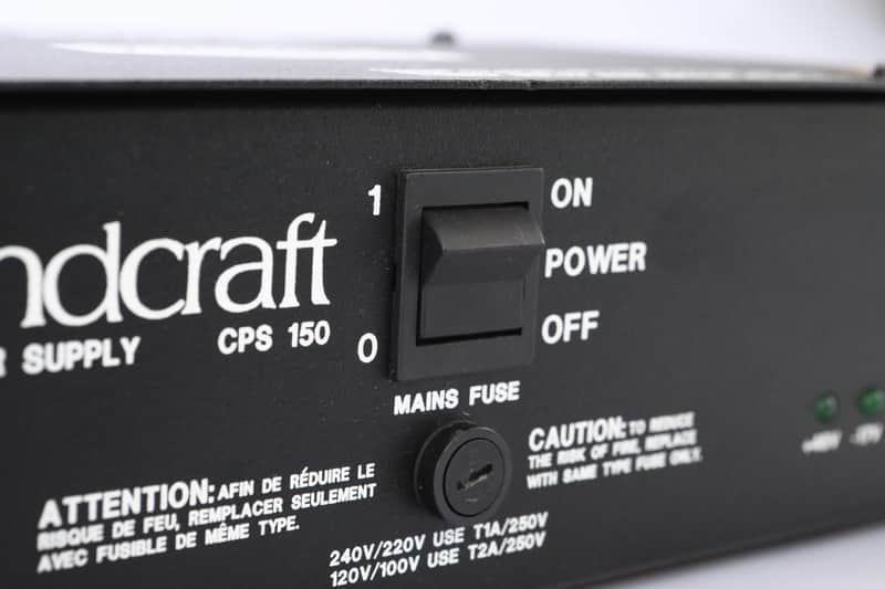 Soundcraft CPS 150 Recording Mixer Console Power Supply #51092