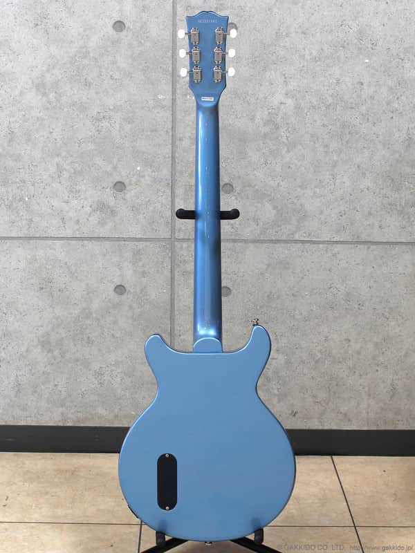 GrassRoots G-JR-LTD Pelham Blue, LP Junior Double Cut Style, New