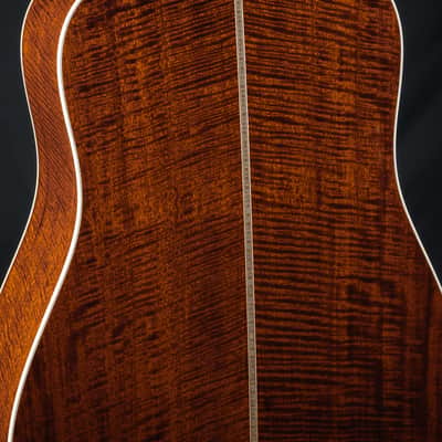 Collings D2A Custom Flamed Mahogany and Torrefied Adirondack Spruce Sunburst NEW image 17
