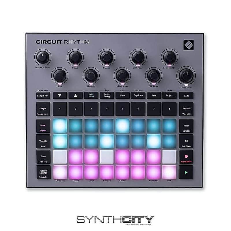 Novation Circuit Rhythm Groovebox with Sample Import image 1