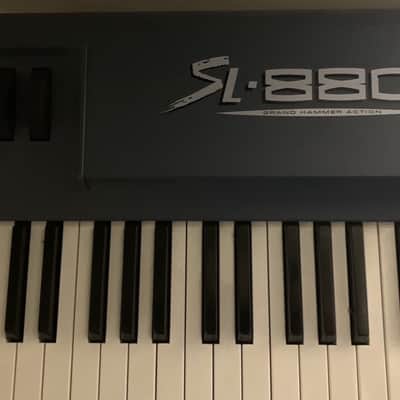 Studiologic SL88 Studio Hammer Action 88-Key MIDI Controller 2010s - Blue image 3