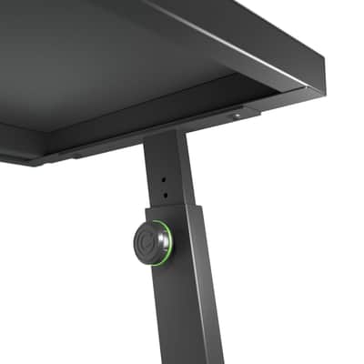 Gravity FDJT 01 DJ Desk with Adjustable Loudspeaker and Laptop Trays image 6