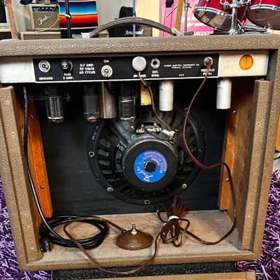 1962 Fender Princeton 6G2 Brown image 2
