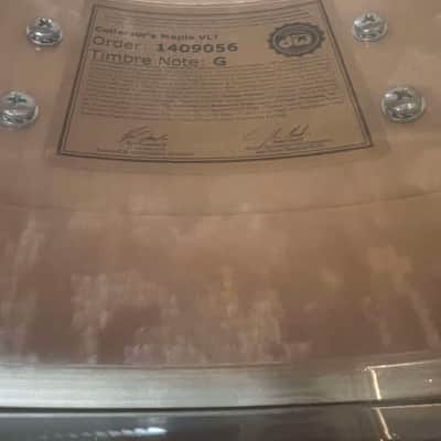 DW 6.5" X 14" Collector's Series SSC Maple Shell Snare Drum  - Natural Satin Oil w/ Chrome Hardware image 4