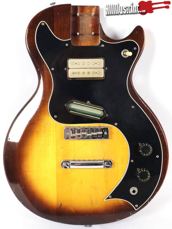 Vintage 1975 Gibson USA Marauder Tobacco Sunburst Loaded Electric Guitar  Body