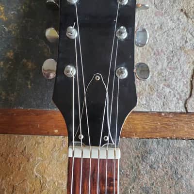 Kingston MIJ vintage Kent/Teisco-esque electric 1960s red burst image 6