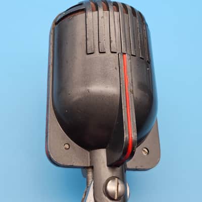 ☆Rare Vintage 1940s Shure 508 Stratoliner Sonodyne Microphone - 3 pin Amphenol Adapter Cable Included - Shure 51 52 708 508A 708A image 12